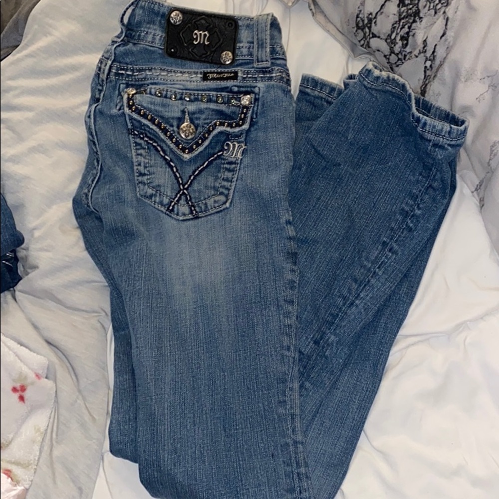 Boot cut jeans